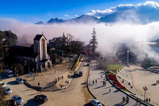 Khach San Sapa Ngay Nay Hotel Exterior photo