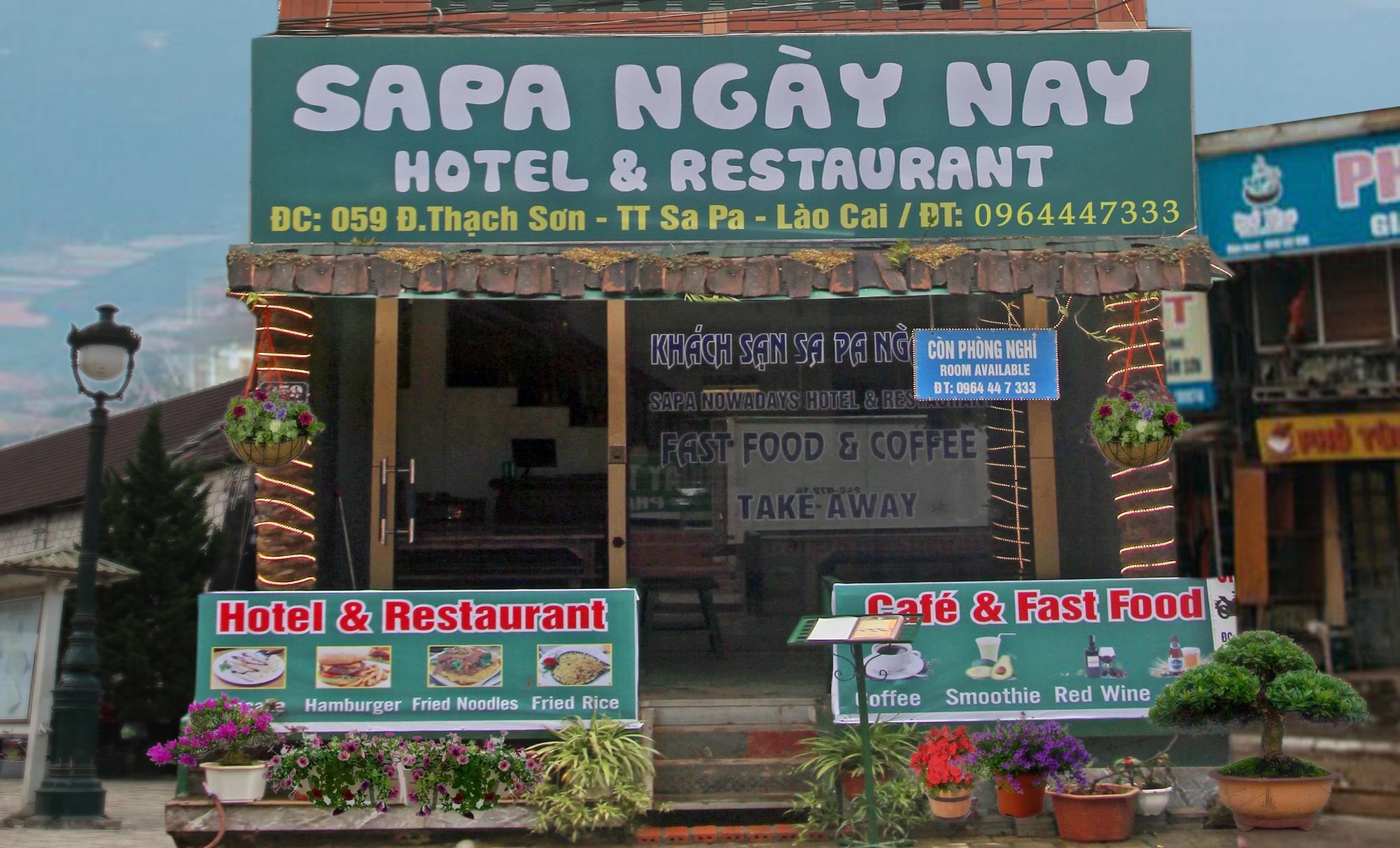 Khach San Sapa Ngay Nay Hotel Exterior photo